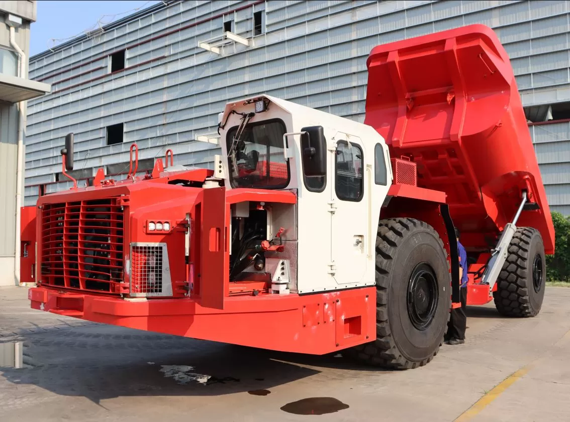 Introducing Our All-New Low-Profile Underground Mining Truck Engineered for Narrow Tunnels