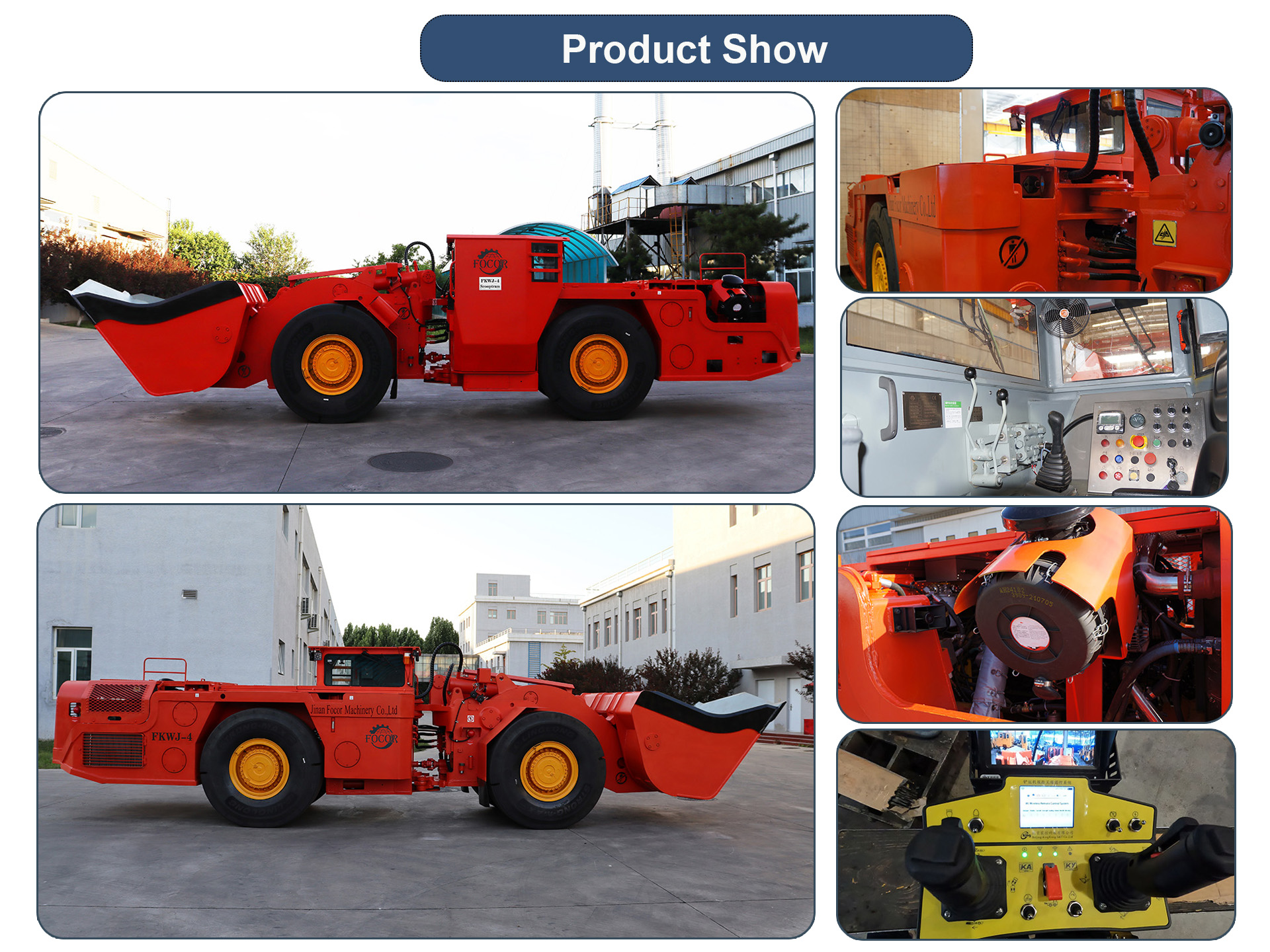 Introduction to the 4 m³ Underground LHD Loader