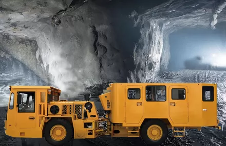 Underground mining personal carrier