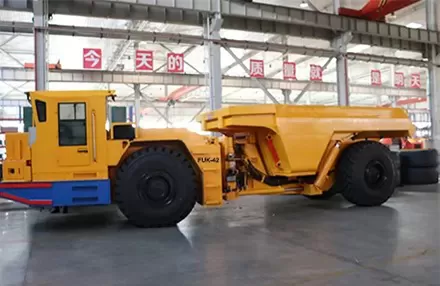 What is an underground mine truck?