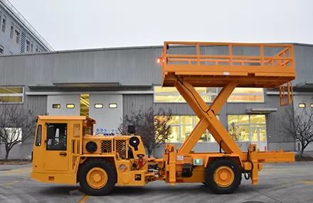 Application of multi-functional service vehicles in mines