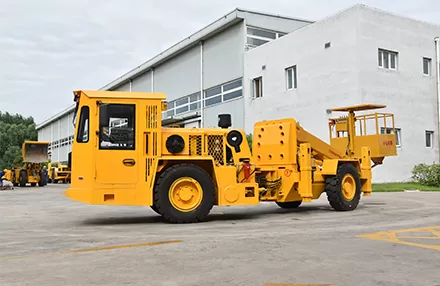 Underground multifunctional service vehicle