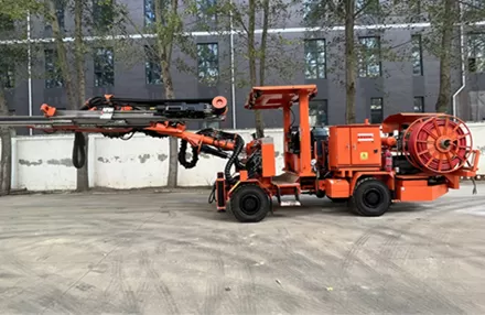 The development of underground drilling rigs