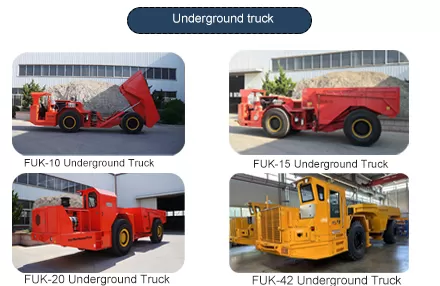 What underground articulated truck ?