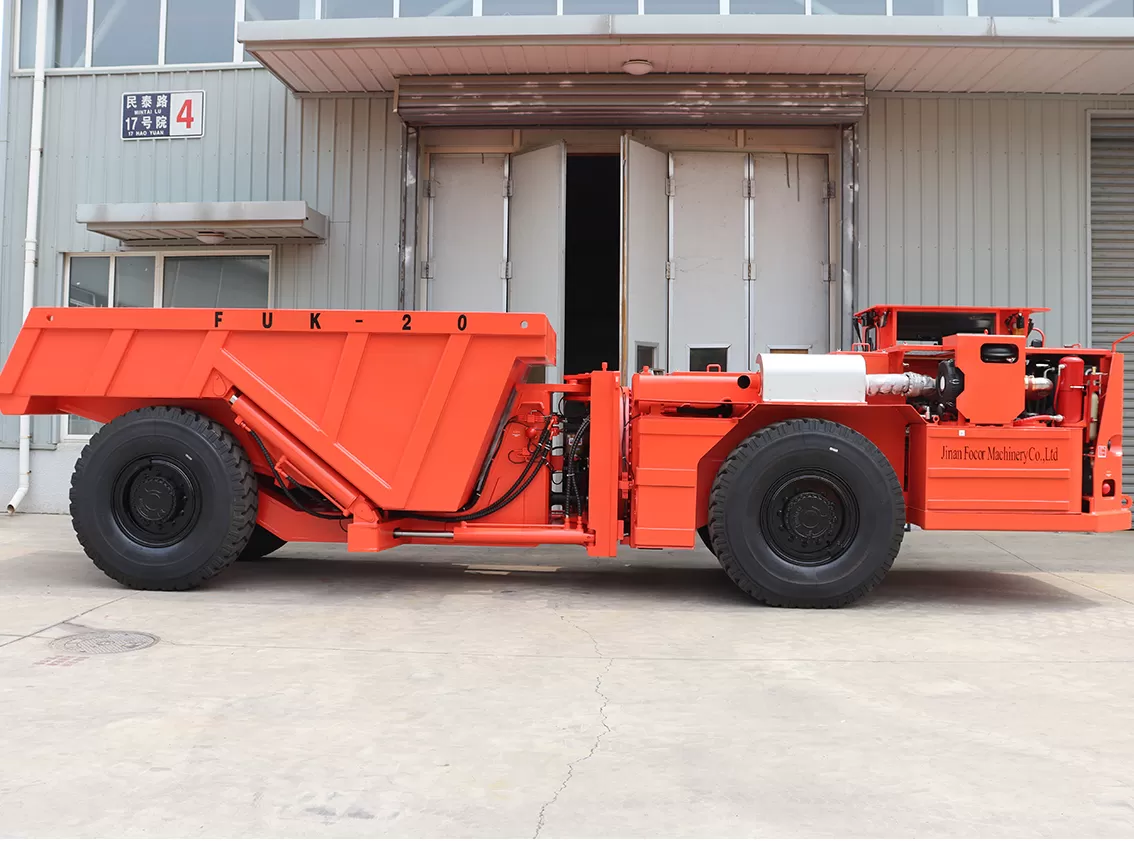 Technological innovation leads to change, underground truck in a new era of mine transportation