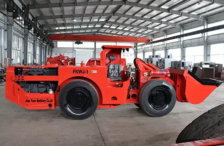 1-Cubic Meter Underground Loaders Shipped  to South America