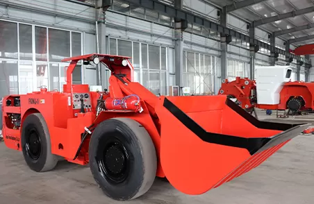 1-Cubic Meter Underground Loaders Shipped  to South America