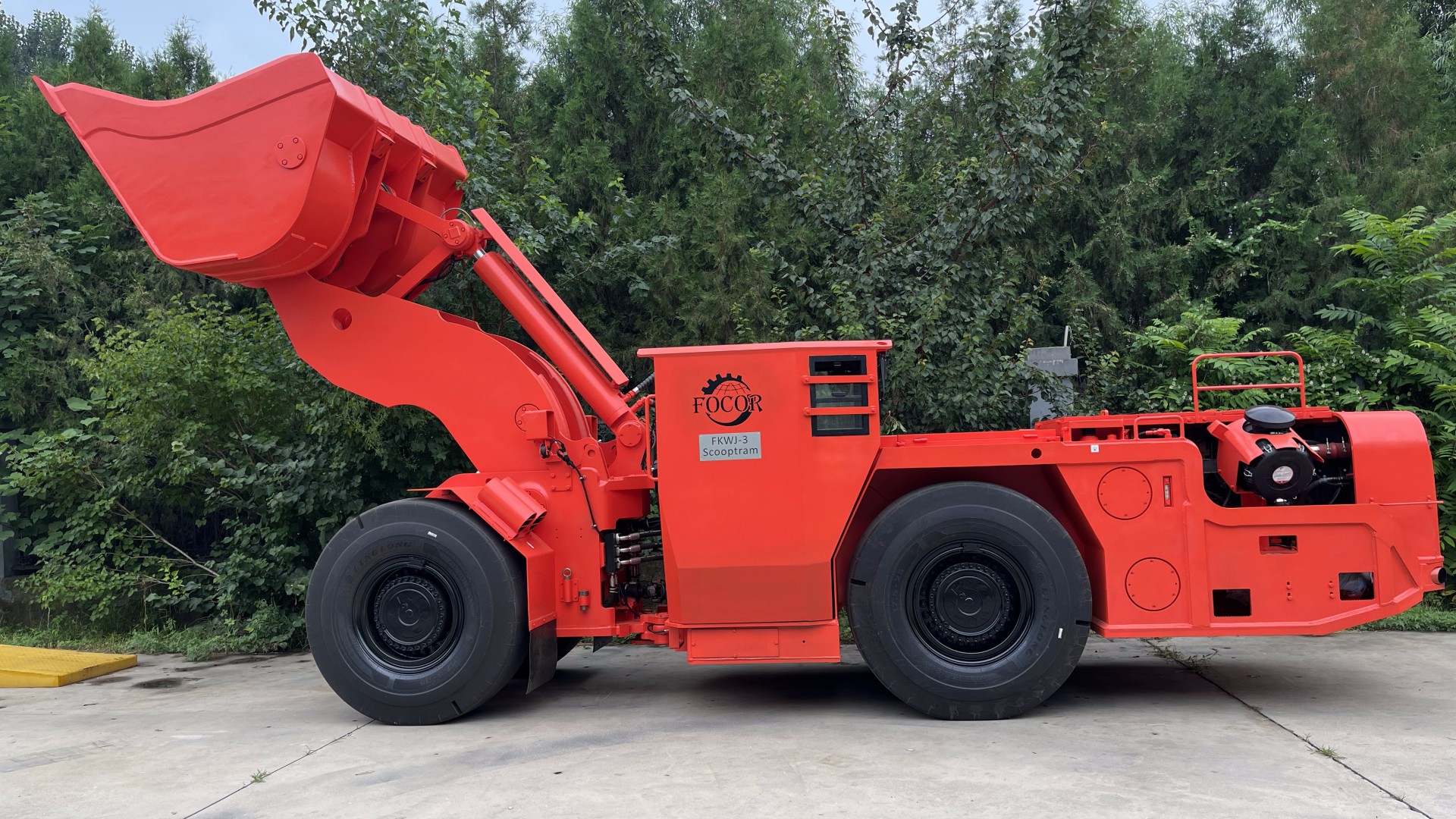 Underground Mining Diesel Loader